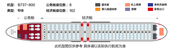 飛機(jī)座位圖