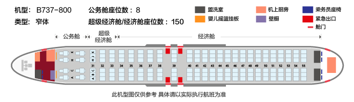 飛機(jī)座位圖